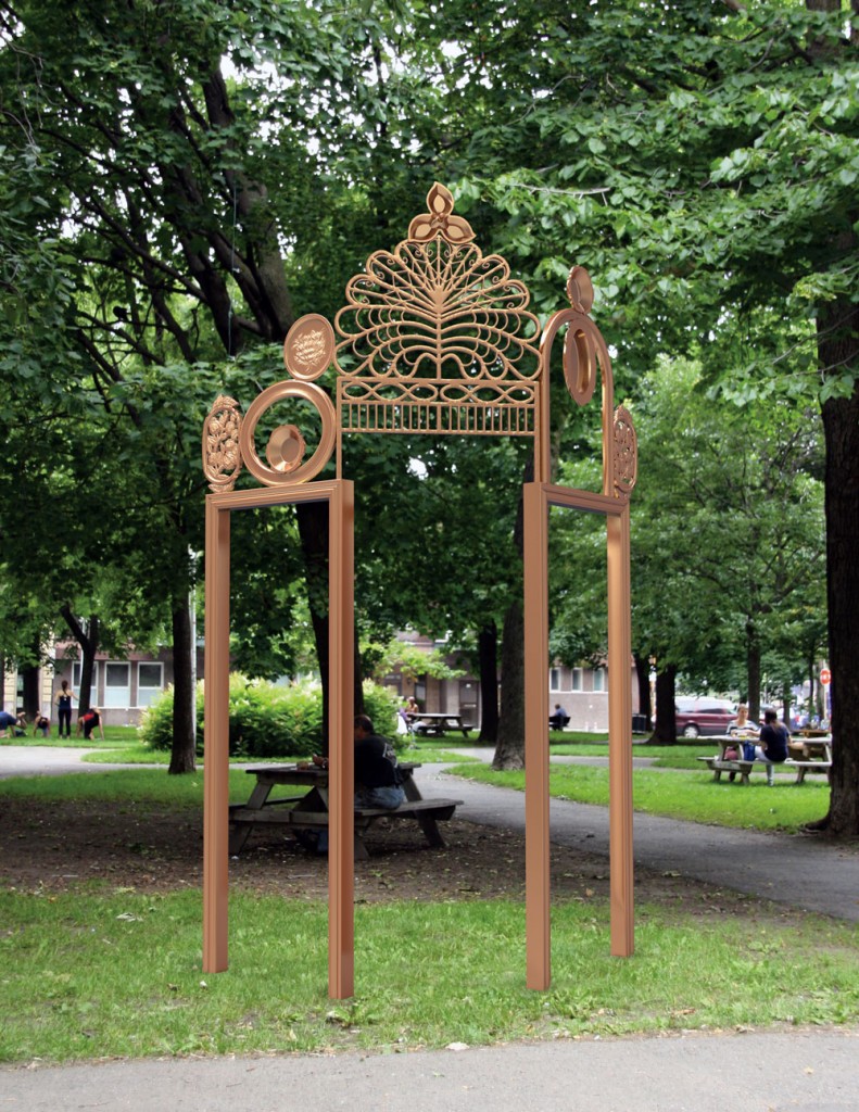 À l’été 2014, le parc Lahaie accueillera l’œuvre d’art public « Les anges domestiques » de Catherine Bolduc