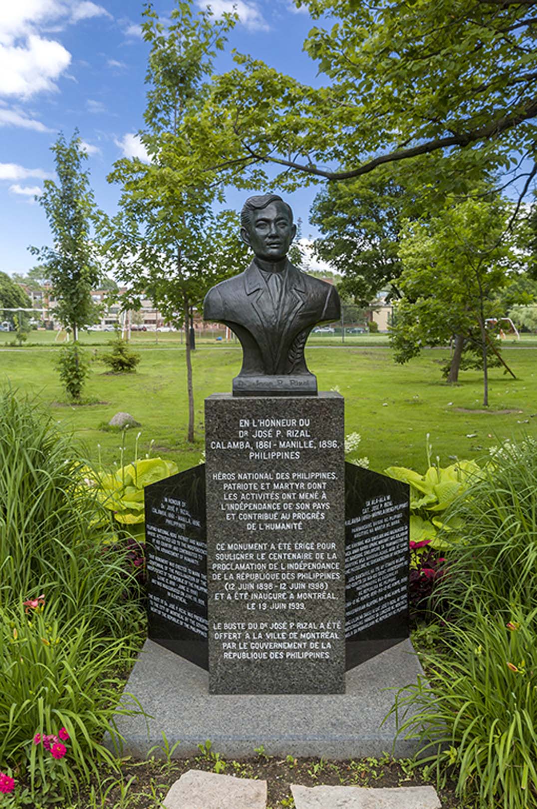 Buste du Dr. José P. Rizal, Abdulmari Jr. De Leon Imao