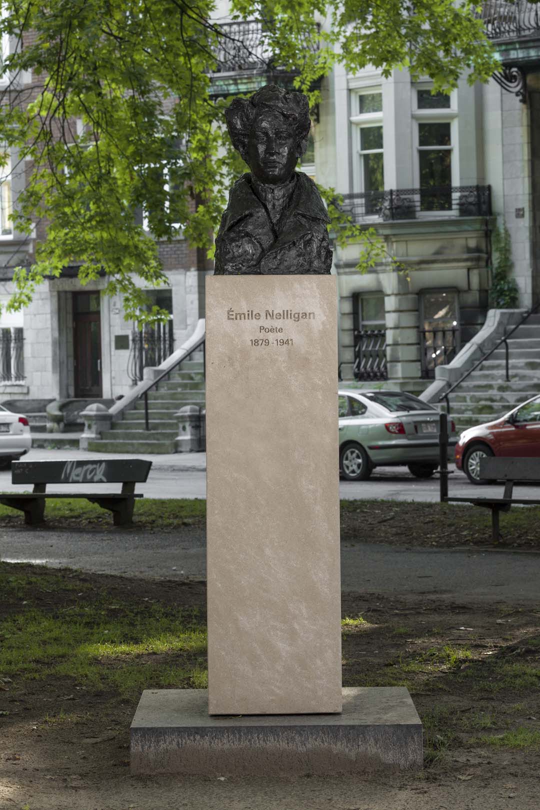 Monument à Émile Nelligan, Roseline Granet