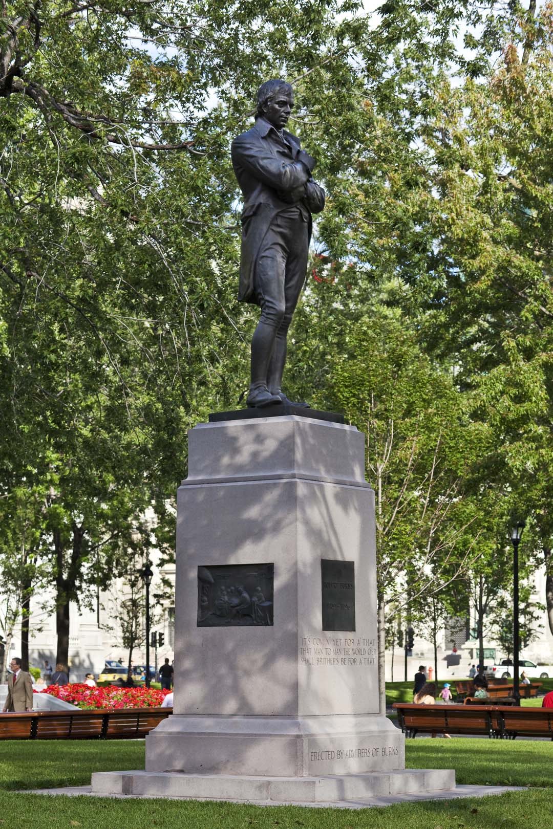 Monument à Robert Burns, George Anderson Lawson