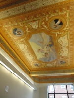 Traitement pictural au plafond, Hector Vegiard